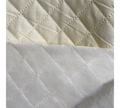 Поликоттон молочный дубл.синтепоном 100 (ш.220) ТЕРМО