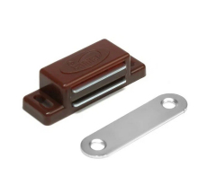 Магнит мебельный коричневый мини