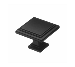 Ручка-кнопка мат.черный RK-105 BL