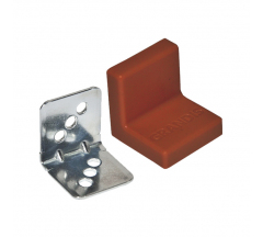 Уголок 25*25 Grandis пласт Коричневый (200 шт)