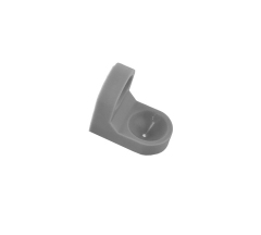 Уголок 25*25*16 серый пласт