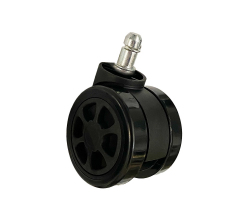 Опора колесная d=60 со штырем М11 б/с ML-60 двойная белая