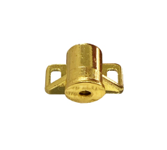 Защелка магнитная круглая латунь