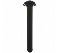 Опора 820*60 центр. крепление черный