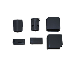 Заглушки Квадро 8шт черные