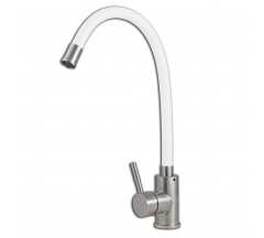 Смеситель SPRF8105 Аура white гибкий