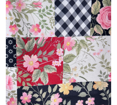 Пэчворк RED меб.ткань