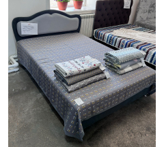 Кровать Корона 1600*2000 стег.под/мех+матрас пр.бл