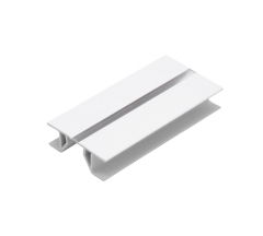 Мультиугол к цоколю белый 100мм