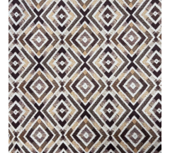 CLEVER ROMB Brown меб.ткань