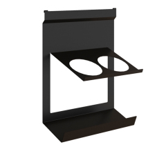 Держатель для 2-х бутылок RB черный