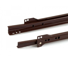 Роликовая направляющая L300мм коричневая