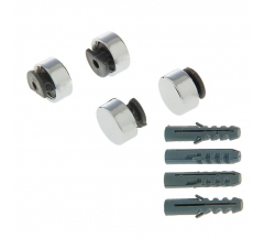 Зеркалодержатель Т-100 мат хром (4 шт в комплекте)