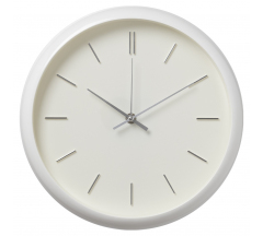 Часы КЛАССИКА 3037-002 d=30см круг.белый,Рубин