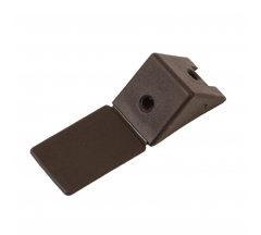 Уголок на 2 шурупа Венге №22 (100шт/уп)