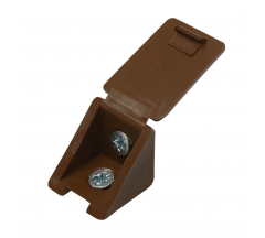 Уголок на 2 шурупа Дуб (100шт/уп)