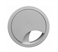 Розетка д/комп.стола серый №5