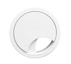 Розетка д/комп.стола белый №1