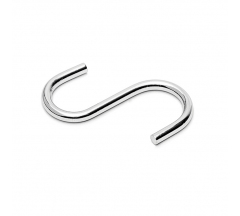 Крючок для рейлинга  хром