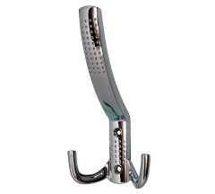 Крючок с перфорацией 3-х рожковый хром