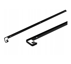 Планка для столешницы сединит 38мм металл черный