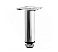 Ножка D30/100мм регулируемая хром