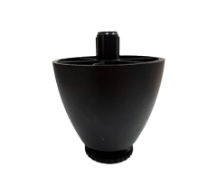 Опора D-50 H50-65мм, черная