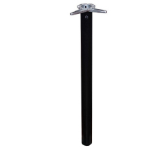 Опора 710*60 боковое крепление черный