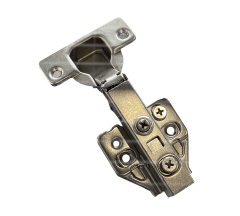 Петля 3D быстрого монтажа с доводчиком хром