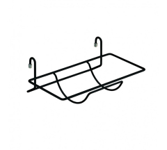 Полка для бумажного полотенца черный мат