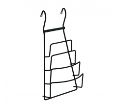 Полка для крышек черный мат