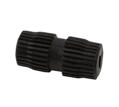 Соединит.муфта д.16мм черный RAT-18