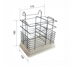 Сушилка для ложек на рейлинг АЕ-204