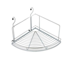 Полка для рейлинга угловая одинарная 350*145*320