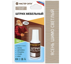 Штрих мебельный ясень шимо светлый