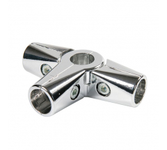 Соединение 4-х труб угловое GT 7 (R-44M)  хром