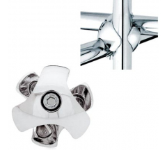 Держатель 3-х труб правый хром