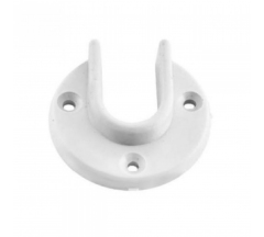 Штангодержатель N23 пластик белый