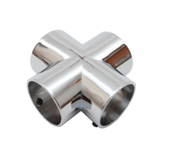 Крепление трубы ZY-302+ хром