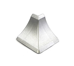 Угол внешний 120/820 серебро