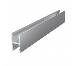 Двусторнний профиль без стяжки  FURNIAL 19мм хром мат 5900/12шт