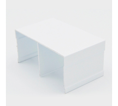 Направляющая верхняя ПРЕМИАЛ белый глянец 5900/12шт