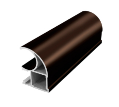 Профиль вертикальный С ПРЕМИАЛ бронза блестящий 5400/12шт