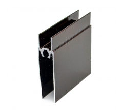 Профиль горизонт.нижний ПРЕМИАЛ бронза блест 5900/12шт