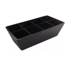 Опора пластик ОСП40 H-40 венге