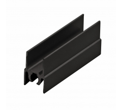 Профиль горизонт.верхний ПРЕМИАЛ бронза мат 5900/12шт