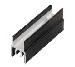 Профиль горизонт.верхний ПРЕМИАЛ венге темный 5900/12шт