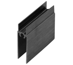 Профиль горизонт.нижний ПРЕМИАЛ графит 5900/12шт