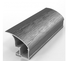 Профиль вертикальный L NEW ПРЕМИАЛ графит браш 5400/10шт