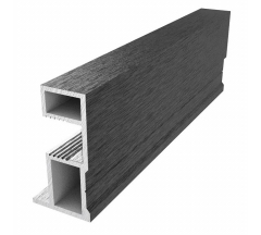 Профиль вертикальный ELEFHANT квадро графит браш 5400